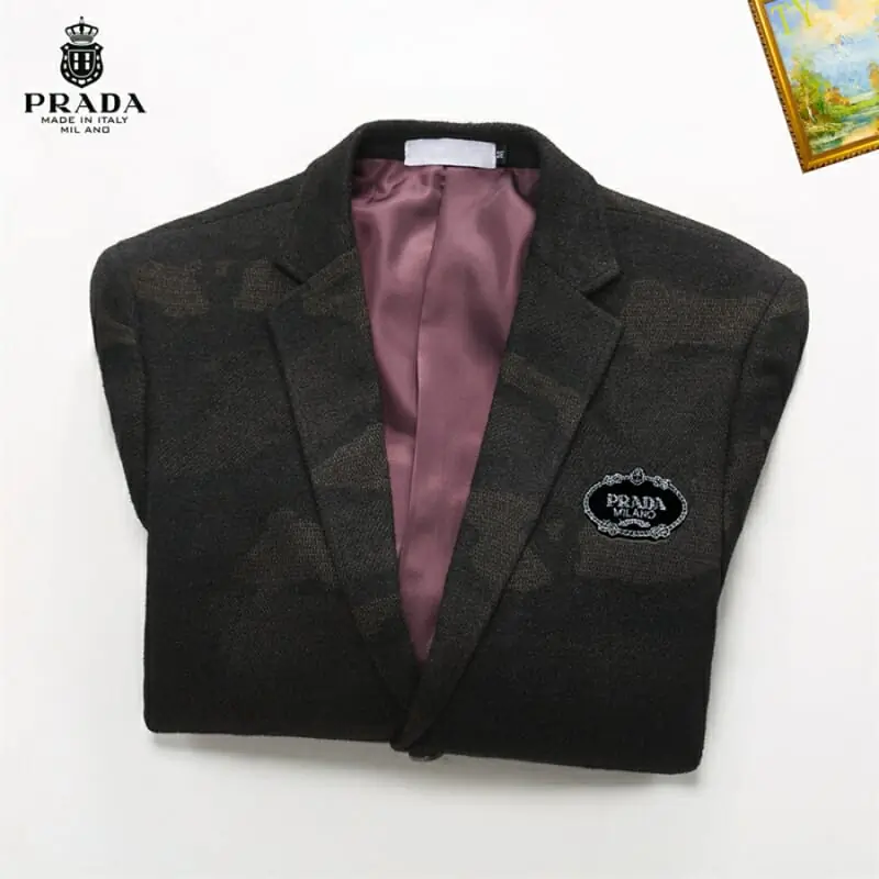 prada veste manches longues pour homme s_12356723